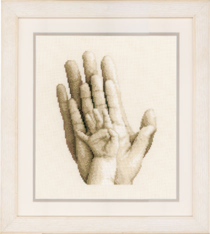 Hands of a family