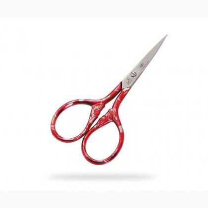 Tijeras para bordado – Optima Colors - Alas – Rojo – 9 cm.