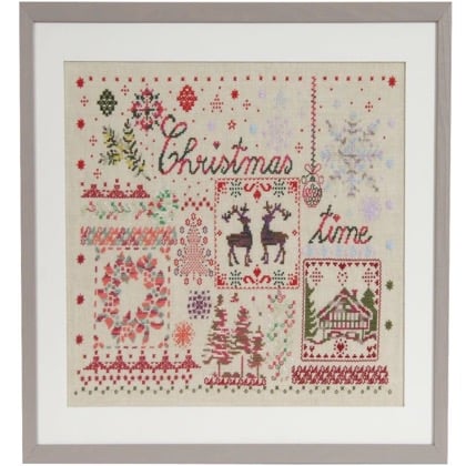 Folleto punto de cruz Coloris - Navidad