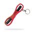 Tijeras plegables con llavero -Rojo