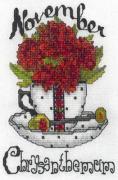 Teacup Birth Flower-November
