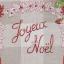 Torchon «Noël enchanteur» - Lino