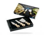 Conjunto de tres cuchillos de queso