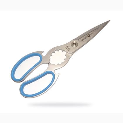 Tijeras de cocina con anillos de goma - 20cm