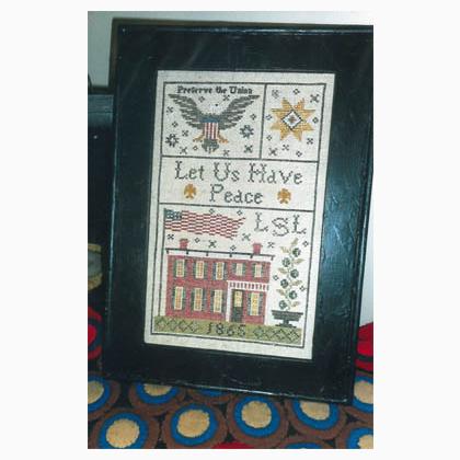 Grant House 1865 Sampler