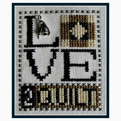 Love 2 Quilt (w/charm)