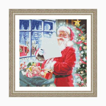 Santa Checking His List