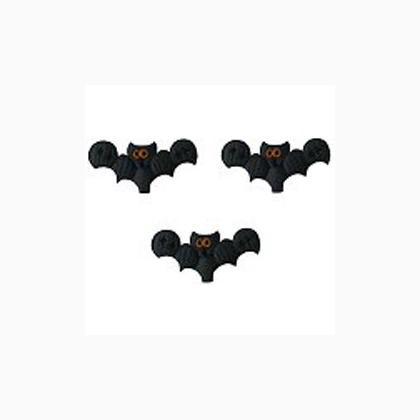 Botón - Itty Bitty Bat (Set of 3)