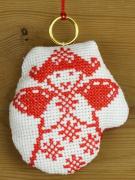 Decoracione de Navidad - Glove w/angel