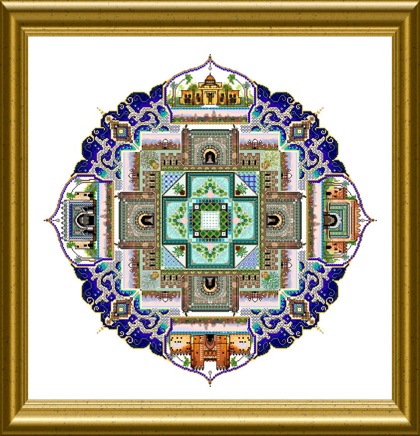 The Moroccan Town Mandala