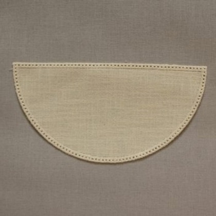 Tapete Medio circulo - Crema 22x11