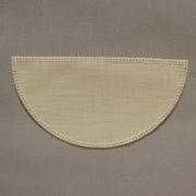 Tapete Medio circulo - Crema 22x11