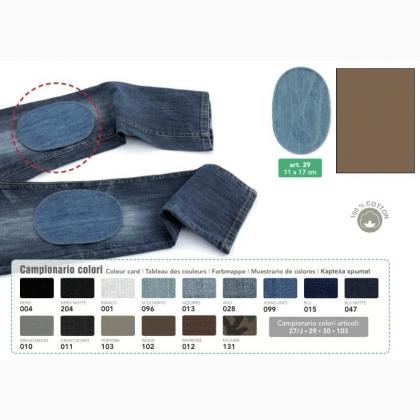Parches térmico-adhesivos vaqueros - Madera