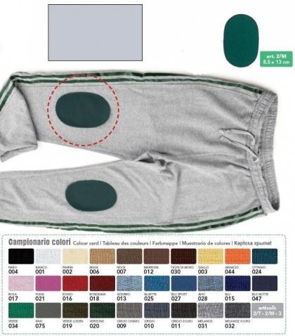 Parches térmico-adhesivos Olimpic, talla pequeña - Gris mezcla