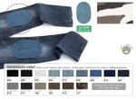 Mini parches térmico-adhesivos vaqueros - Camuflaje con blanco