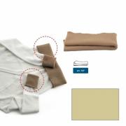 Bordes en punto de lana - Beige