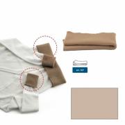 Bordes en punto de lana - Beige melange