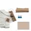 Bordes en punto de lana - Beige melange