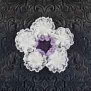 Flores de tela – Adelynn White