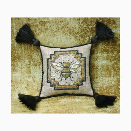 Bee Pincushion - Teenie Tweenie (Includes Charms)