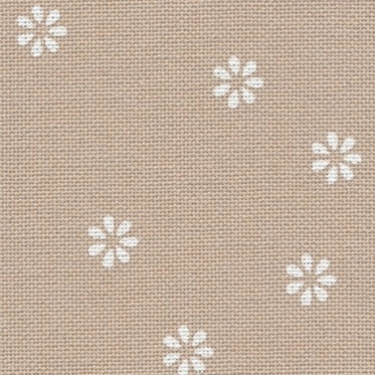 Murano Lugana 32ct. - Fleur Beige/Blanco