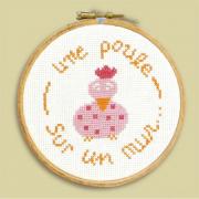 Mini-kit Une poule sur...