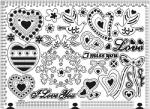 Rejilla pergamano - 12L - Love