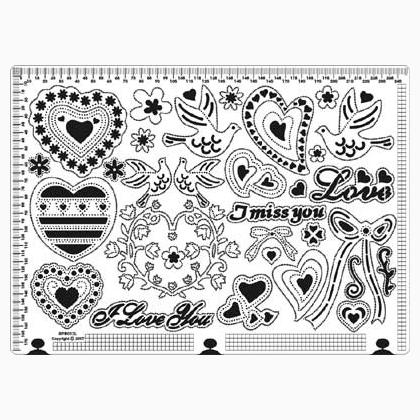 Rejilla pergamano - 12L - Love