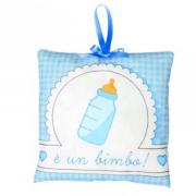 Decoración de nacimiento botella - Azul