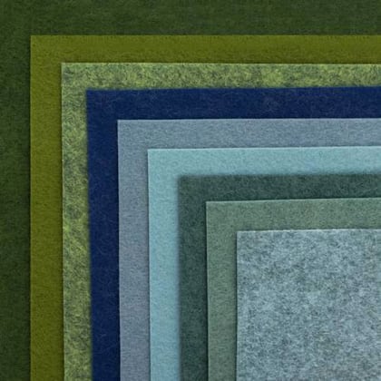 Fieltro pack Pacifique 15x15cm.
