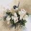 Bird and Roses