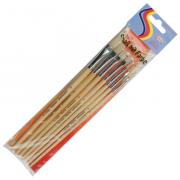 Set Pinceles planos (7)