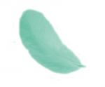 Plumas 12 cm: Verde