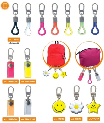 Gancho salva-cremalleras de color transparente