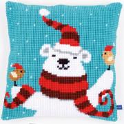 Cojín: Happy Christmas Bear