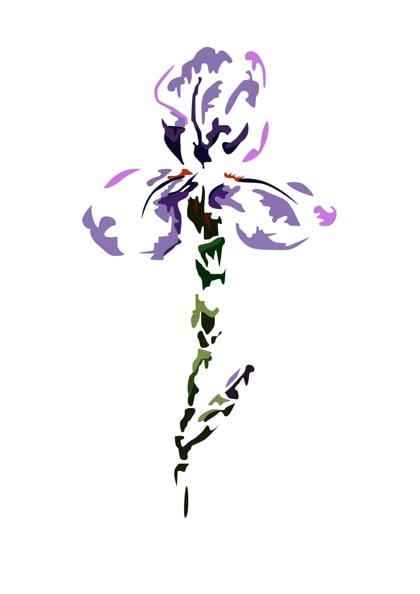 Un iris pour renaître