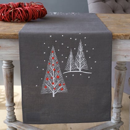 Camino de mesa - Christmas Trees
