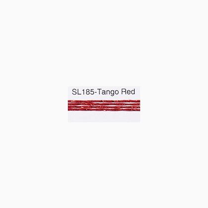 Petite Silk Lame\' Braid - SP185 Tango Red