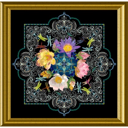 Dragonfly Lace Mandala
