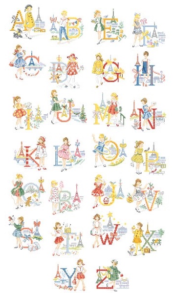 Le grand ABC «Les petites Parisiennes»