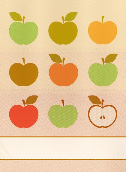 Trapo de cocina - Pomme