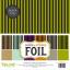 Set papel para decoraciones - Black Foil Stripe