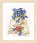 Flores azules