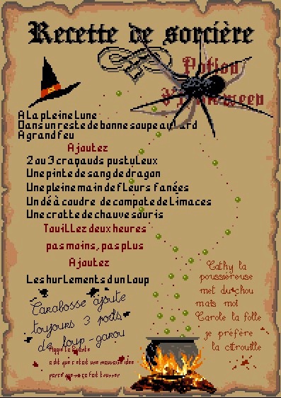 Recette de sorcière