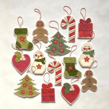 Kit fieltro Happy Noël