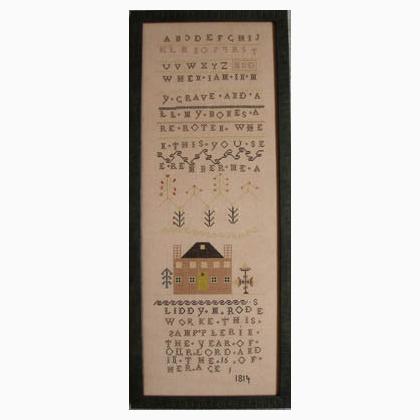 Liddy Rodes Sampler 1814