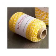 Cordoncito Baker's Twine Blanco y Amarillo