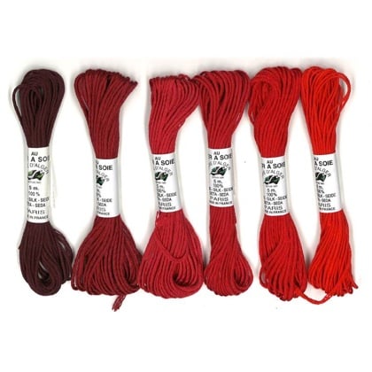 Soie d\'Alger - Pack 6 tonos - Rojo