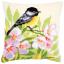 Almohada: Teta y flores