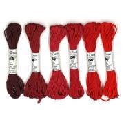 Soie d'Alger - Pack 6 tonos - Rojo